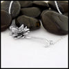 SS Lotus Flower Pendant Large