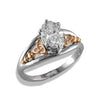 Trinity Knot Frame Ring