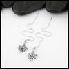 Threaded Maple Earrings
