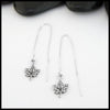 Threaded Earrings Top View