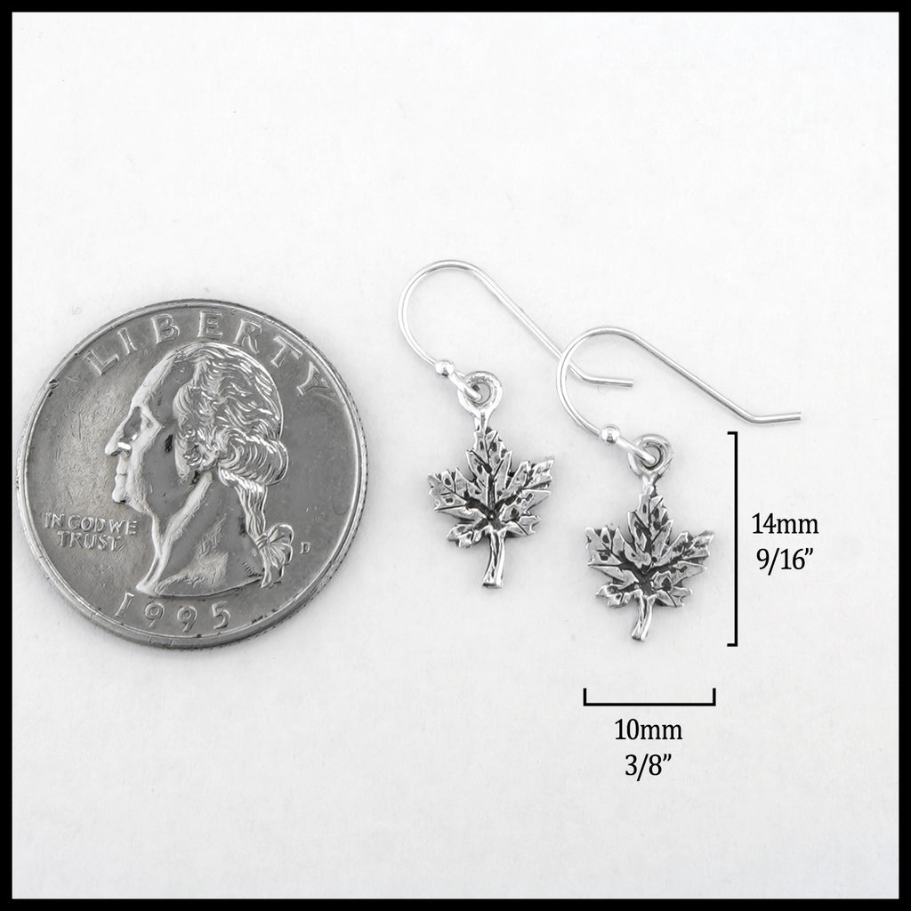 Length of leaf 14mm 9/16" width 10mm 3/8"