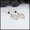 Celtic Frame Drop Earrings