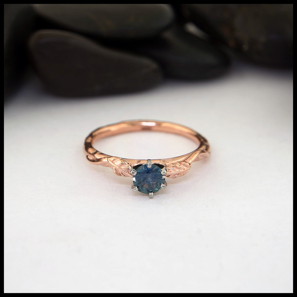 Engagement ring front view