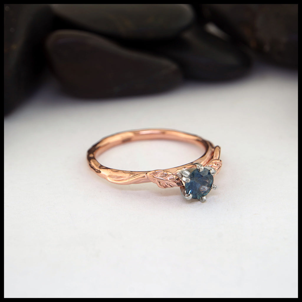 Engagement ring 3/4 view