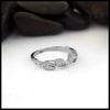 3/4 View White Gold