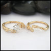 Engagement ring set separated