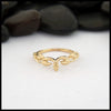 Front View Yellow Gold
