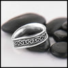 Manánn Ring Propped on Rock