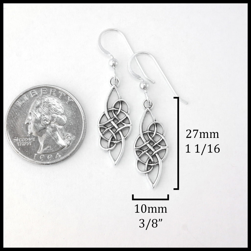 Length 27mm 1 1/16" width 10mm 3/8"