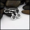 SS Ornament Drop Earrings