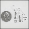 Length 16mm 5/8" width 7mm 1/4"