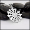 Angled View of Cheryl's Snowflake