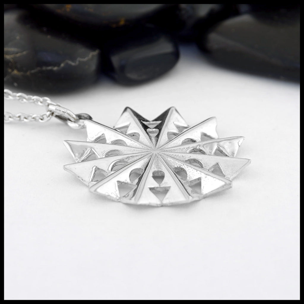 Side View of Cheryl's Snowflake
