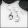 Pumpkin and Ghost Drop Earrings