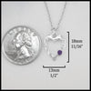 Length 18mm 11/16" width 13mm 1/2"