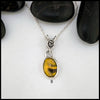 Bumblebee Jasper Pendants set in Sterling Silver- B