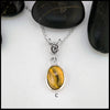 Bumblebee Jasper Pendants set in Sterling Silver- C
