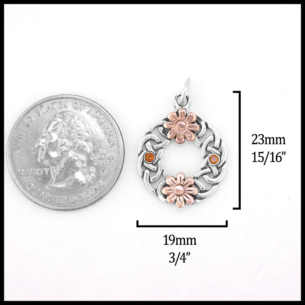 Length 23mm 15/16" width 19mm 3/4"