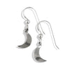 Crescent Moon Drop Earrings