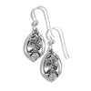 Claddagh and Shamrock Earrings 