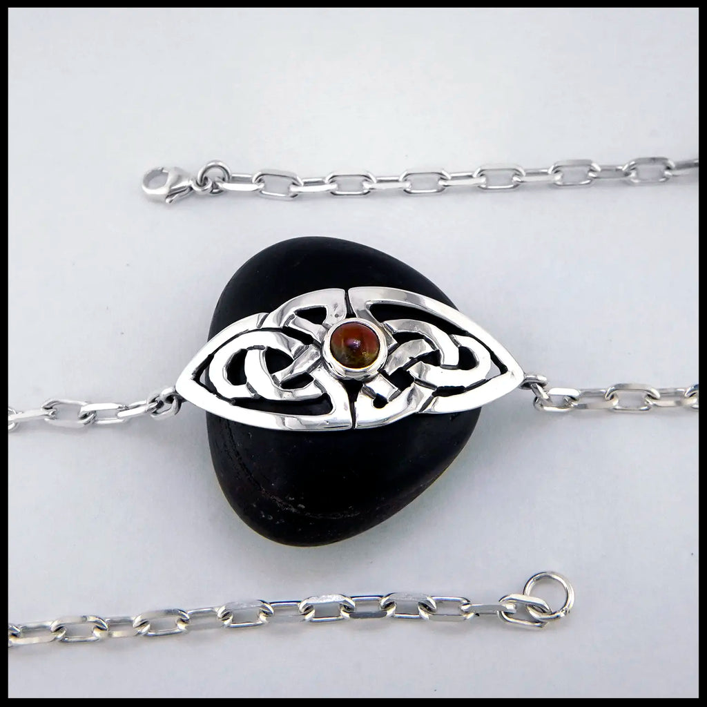 Bloodstone Bracelet with Clasp and Jump Ring