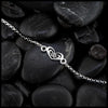 Gossamer Heart Chain Bracelet in Sterling Silver