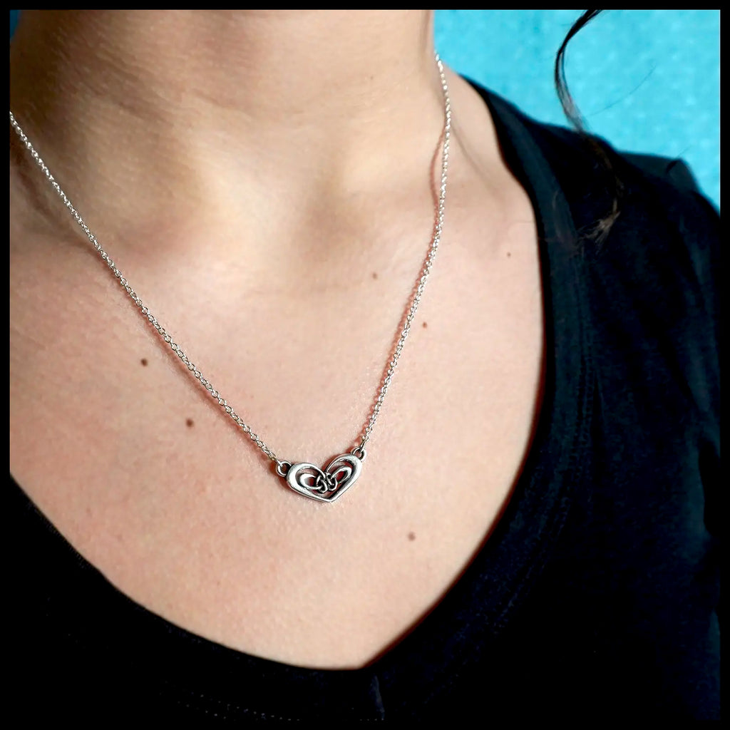 Gossamer Heart Bracelet in Sterling Silver