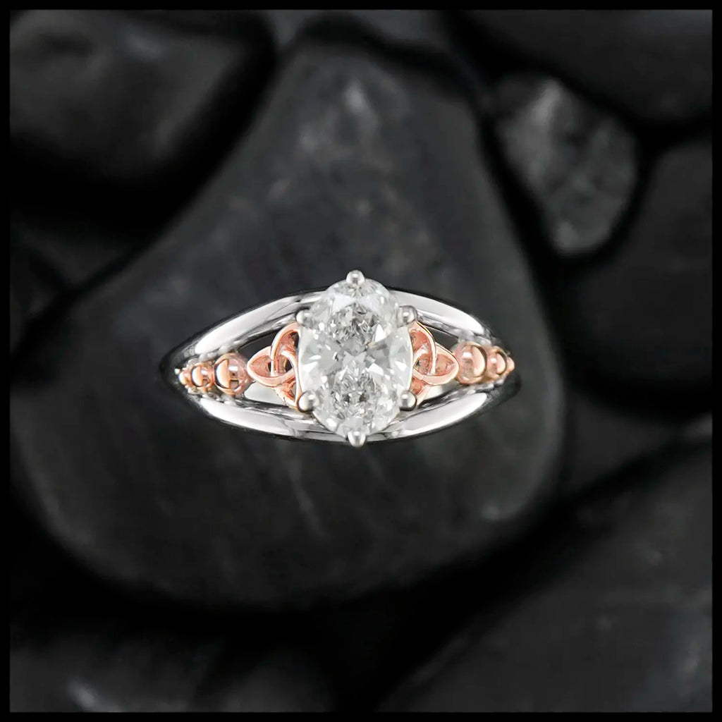 Trinity Knot Frame Ring