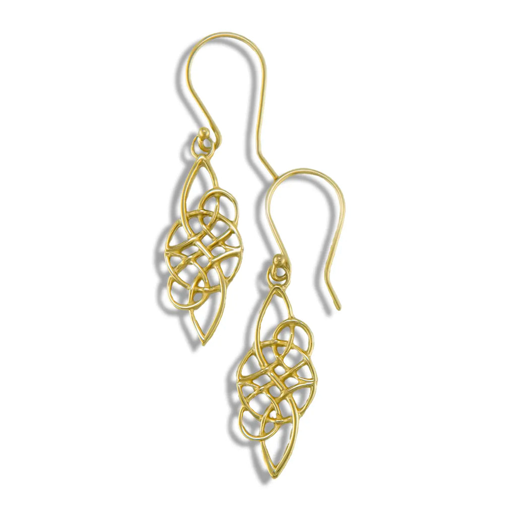 Le Chéile Earrings in Gold