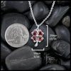 Cupid's Clover Pendants in Sterling Silver
20mm x 14mm
