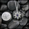 Celtic Waypoint Compass Pendants in Sterling Silver
34mm x 24mm