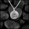 Newgrange Triskele Pendant in Sterling Silver