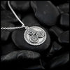 Newgrange Triskele Pendant in Sterling Silver