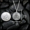 Newgrange Triskele Pendant in Sterling Silver
27mm x 22mm