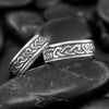 Celtic Heart Knot Band in Silver