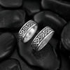 Celtic Heart Knot Band in Silver