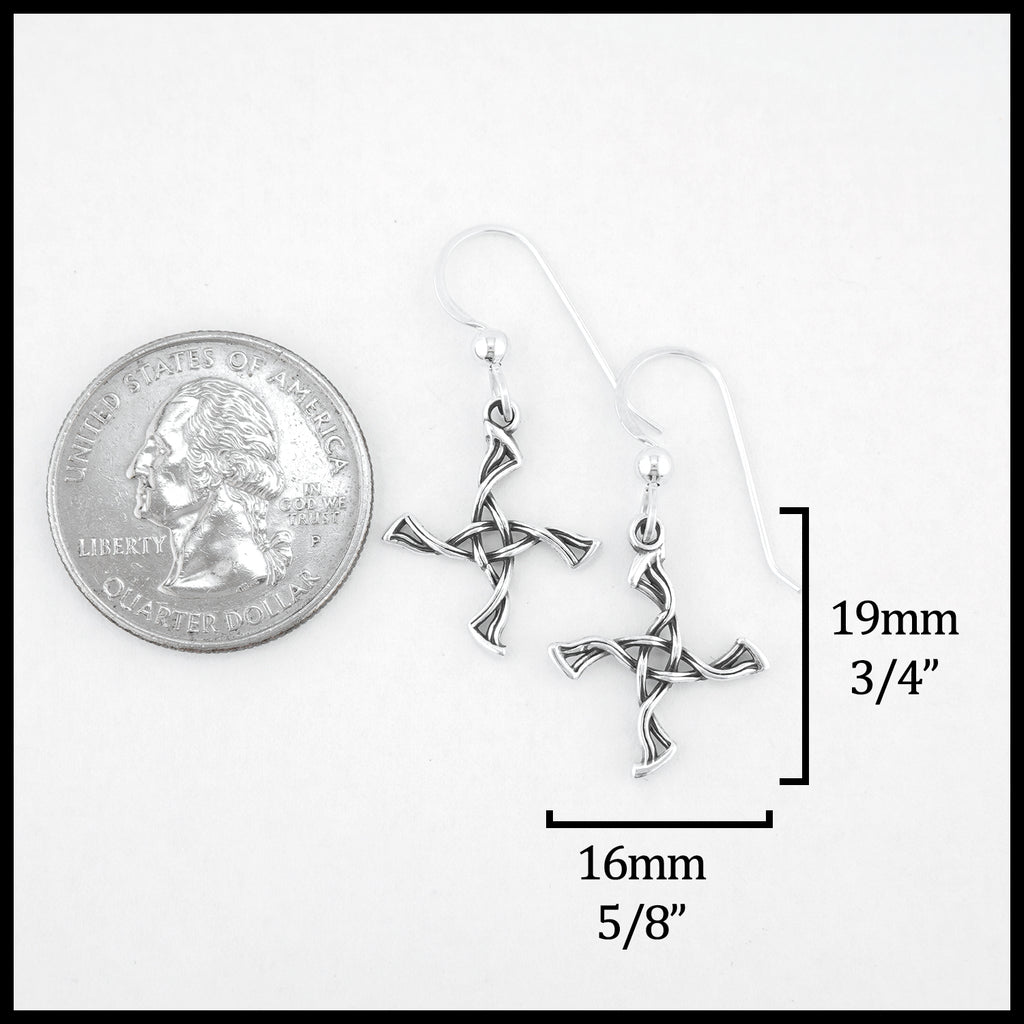 Length 19mm 3/4" width 16mm 5/8"