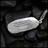 Newgrange Kerbstone Pendant in Sterling Silver- Reverse