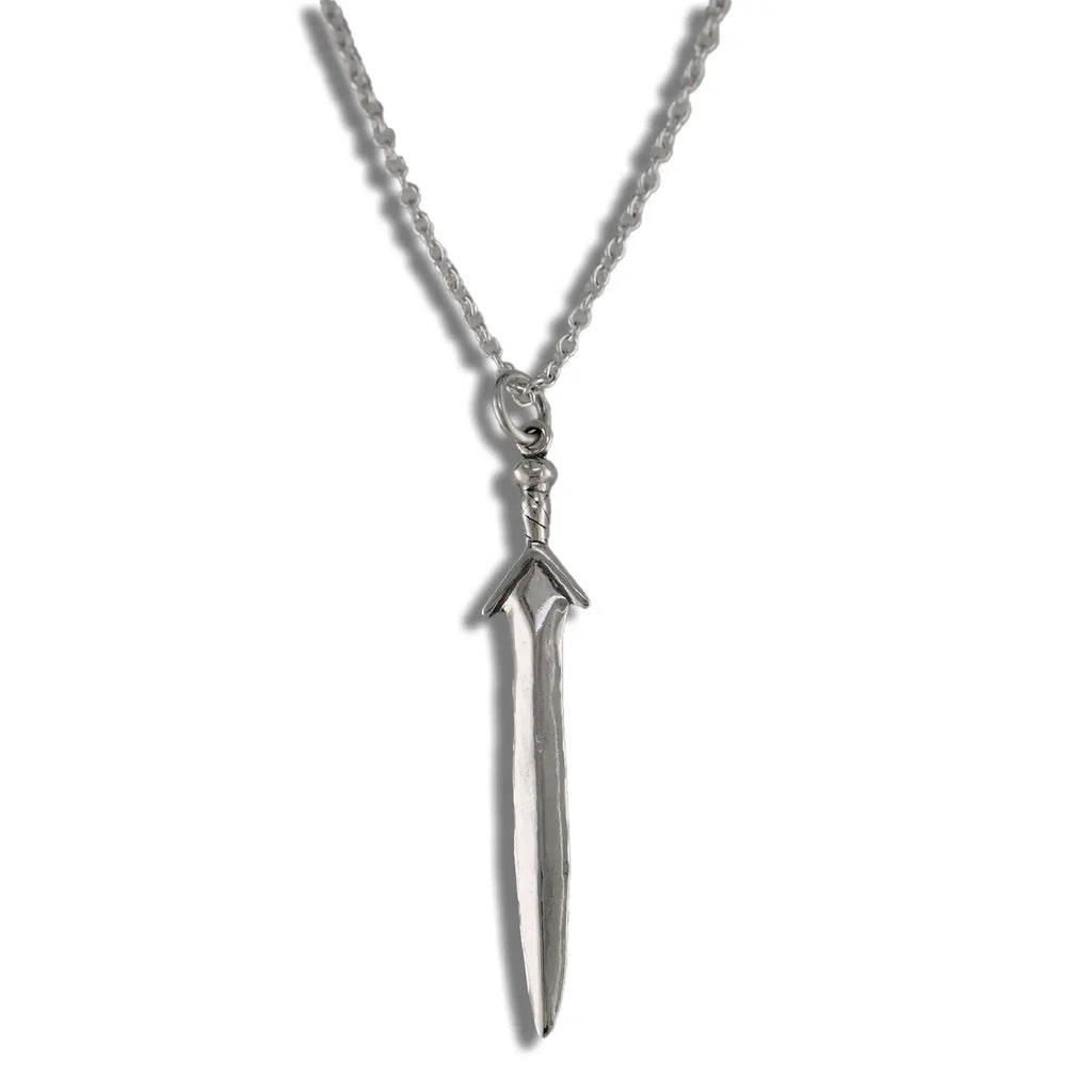 Sterling Silver Sword Pendant