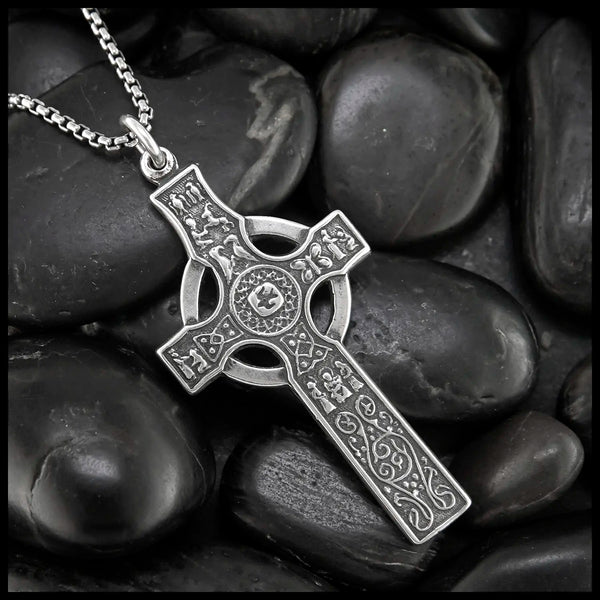 Kildalton Scottish Cross Pendant in Sterling Silver