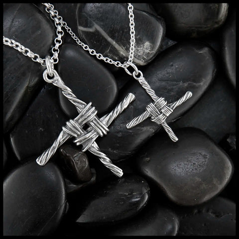 St. Brigid Cross Pendant in Sterling Silver