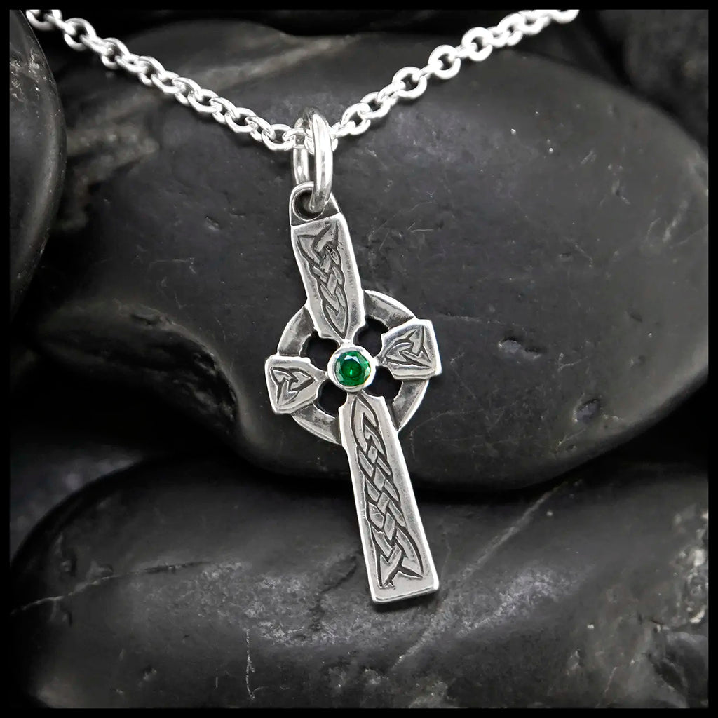 Sterling Silver Kelly Celtic Cross Pendant