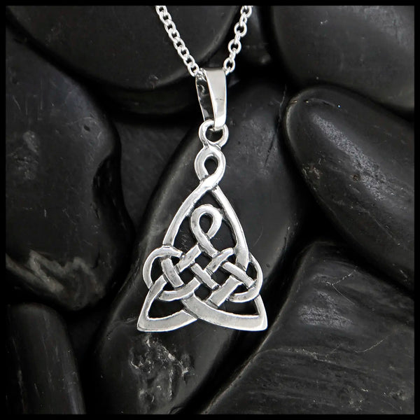 Mother's Knot Pendant in Sterling Silver