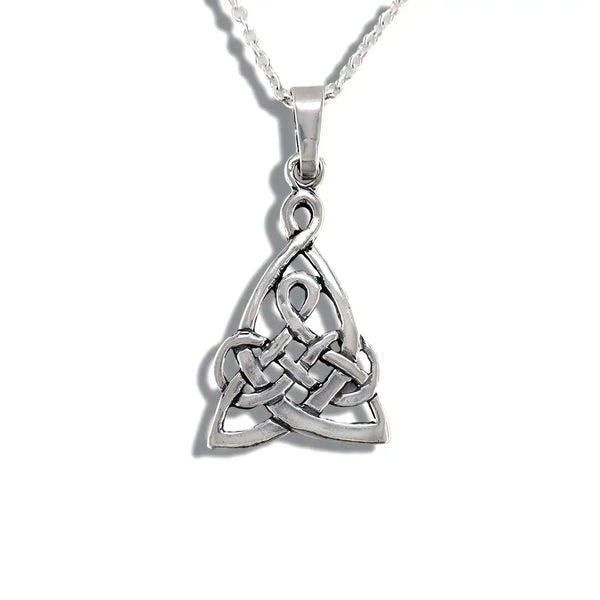 Mother's Knot Pendant in Sterling Silver