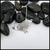 Large Moth Pendant in Sterling Silver