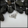 Small Moth Pendant in Sterling Silver