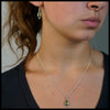 Celtic Goddess Earrings with Peridot