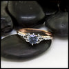 Ring resting on a rock