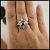 shown on finger 