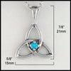 length 7/8" 21mm width 5/8" 15mm